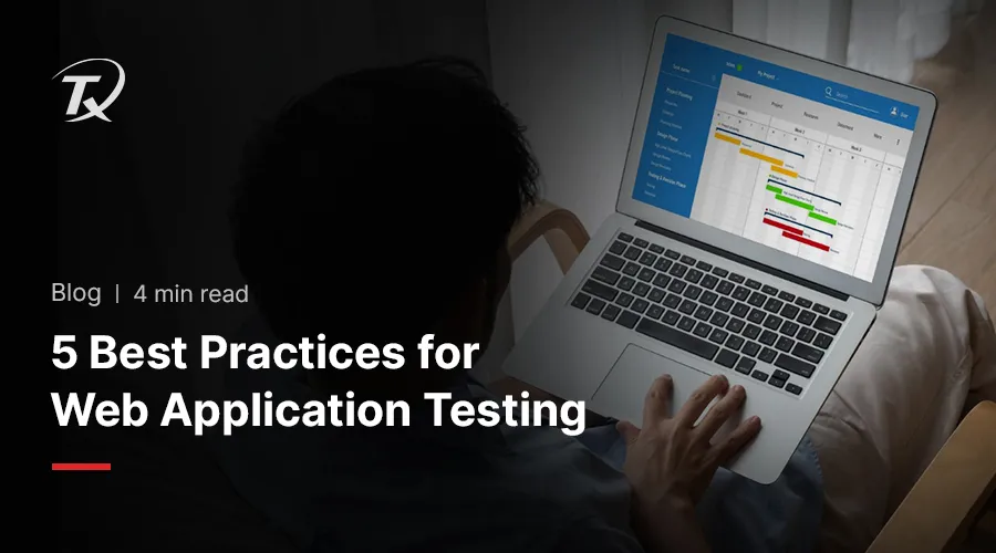 Web application testing
