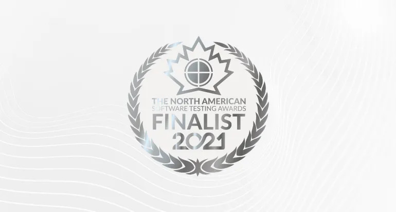 Finalist- North American Software Testing Awards 2021
