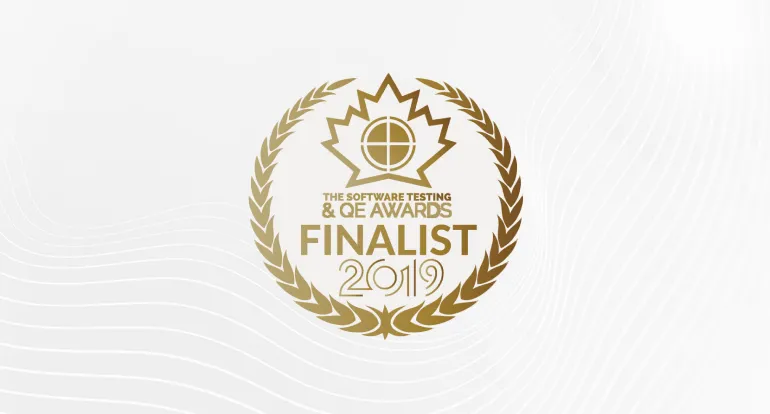 Finalist- North American Software Testing & QE Awards 2019
