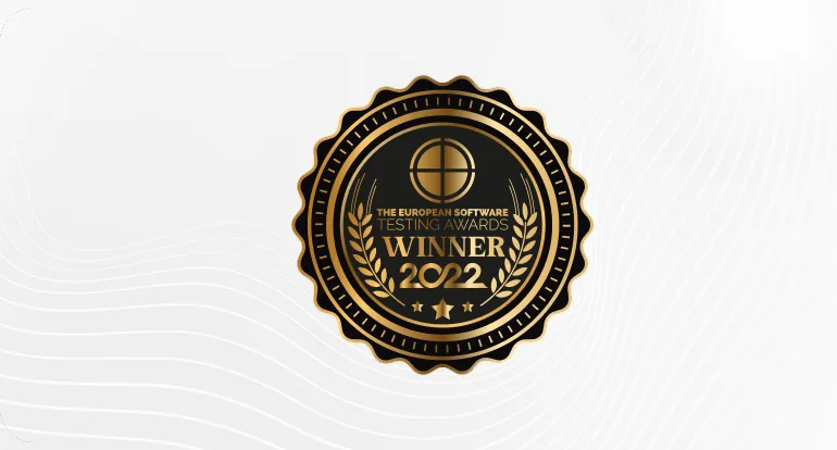 Winner- European Software Testing Awards 2022