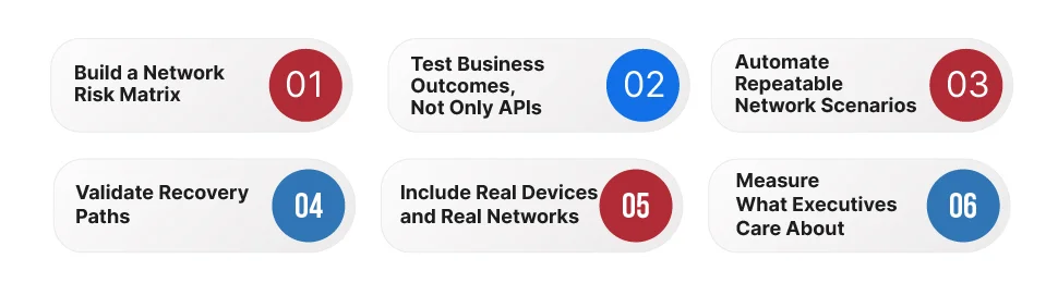 Best Practices for Real-World Network Simulation Mobile Testing